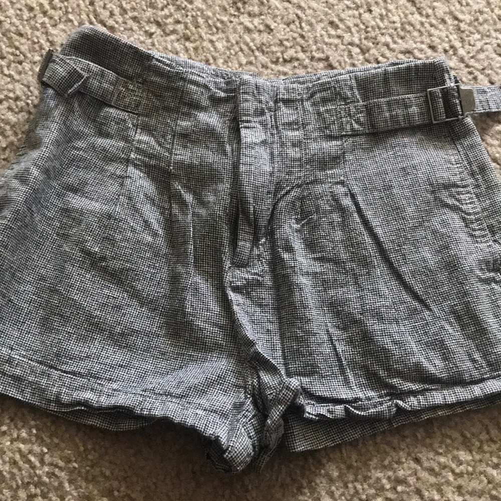 Plaid shorts
